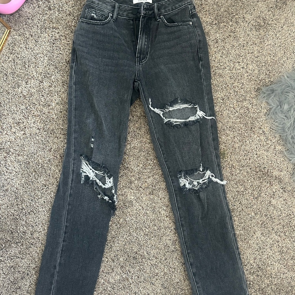 Pacsun Distressed Black Women Jeans